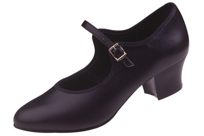 Freed Leather Buckle Bar with a Cuban Heel